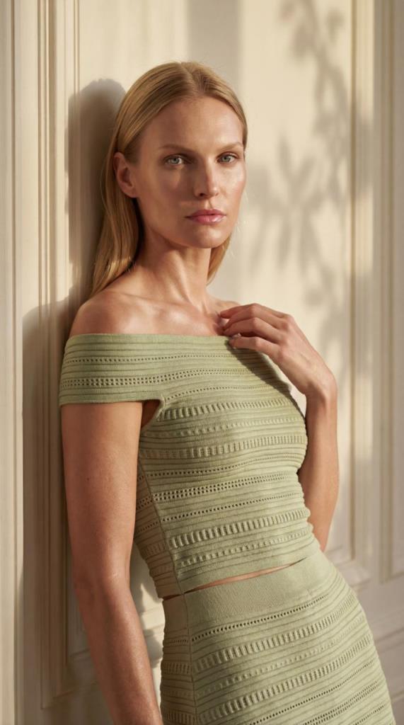 Bardot Green Blouse
